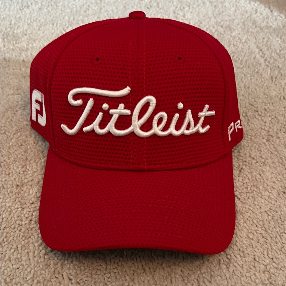 Titleist Red Golf Cap
